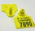 Ear tag 5050 for animal identification, 10 pairs 
