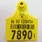 Ear tag 2878 for animal identification, 10 pairs